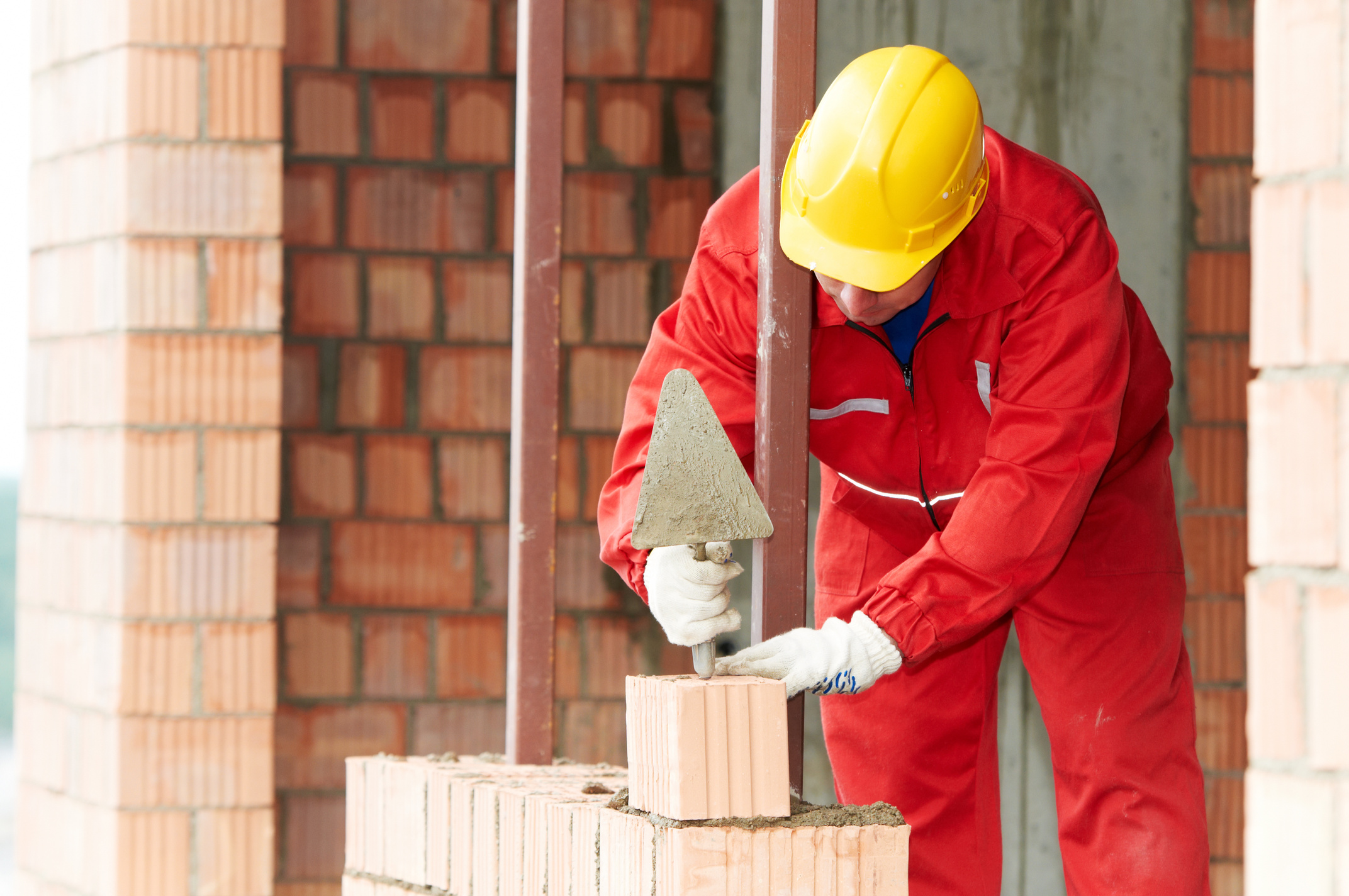 Construction Mason Worker Bricklayer